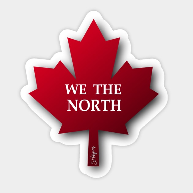 We The North Sticker by SHWILDLIFE